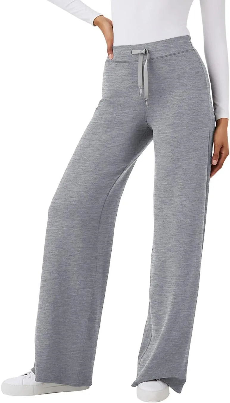 XIEERDUO Lounge Sets For Women 2024 Half Zip Sweatshirt And Wide Leg Sweatpant 2 Piece Outfits Sweatsuit Tracksuit